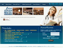 Tablet Screenshot of cursoprimariaasturias.com